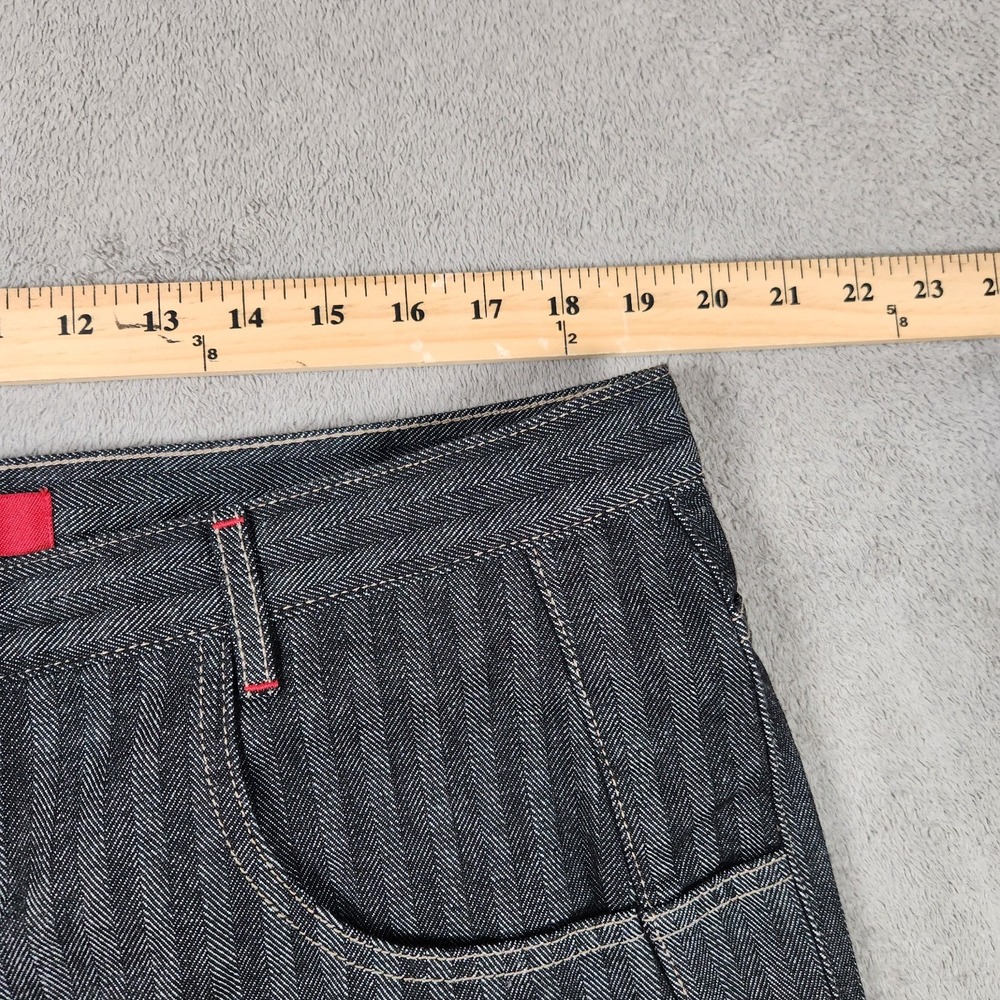 Vintage Guess Jeans Denim Shorts Mens size 38 Cotton Blend USA Retro Y2K Baggy - Picture 8 of 11